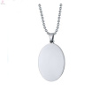 Top sale oval-shaped pendant,oval pendant locket jewelry design